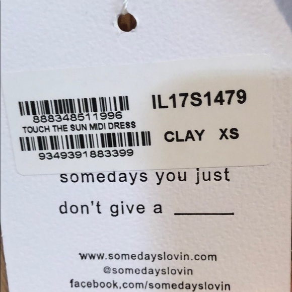 ❌SOLD❌Somedays Lovin touch of the sun Dress - Picture 8 of 8